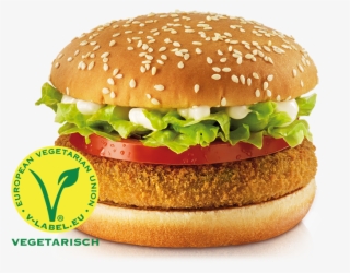 Veg Burger Png - Spicy Vegetable Deluxe Mcdonalds #8929066