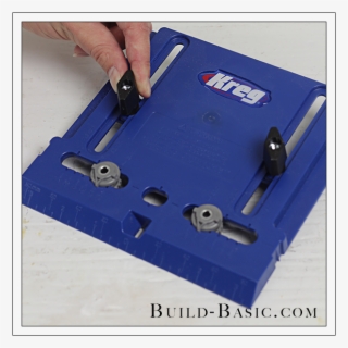 How To Use Kregs Cabinet Hardware Jig By Build Basic - Wood #8930011
