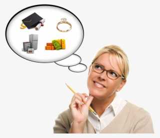 All Other Loan Types - Woman Dreaming In Kitchen #8930548