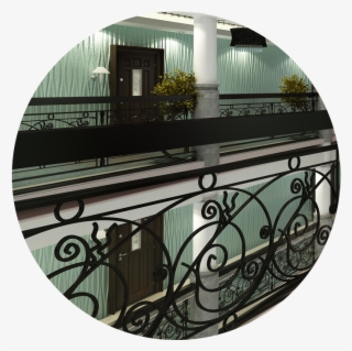Hotel Lobby Steel - Handrail #8930702