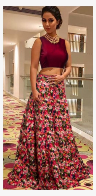 Hina Khan All Lehenga #8930929