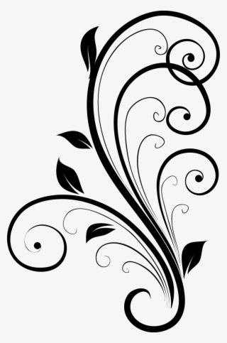 Floral Pattern - Sai Baba Face Line Art #8930962