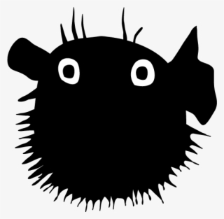 Porcupine Fish - Silhouette - Animals Illustration - Cartoon #8931284 Porcupine Fish - Silhouette - Animals Illustration - Cartoon #8931284