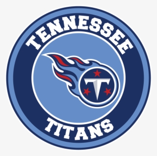 Tennessee Titans Circle Logo Vinyl Decal / Sticker - Titans V Cowboys Nfl #8932544