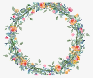 Watercolor Clipart Garland - Wreath #8932579