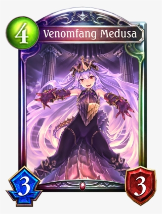 Unevolved Venomfang Medusa Evolved Venomfang Medusa - Medusa Ssr #8932967