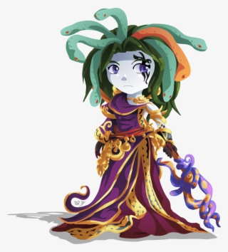 Medusa Clipart Animated - Medusa Kid Icarus Uprising #8933336
