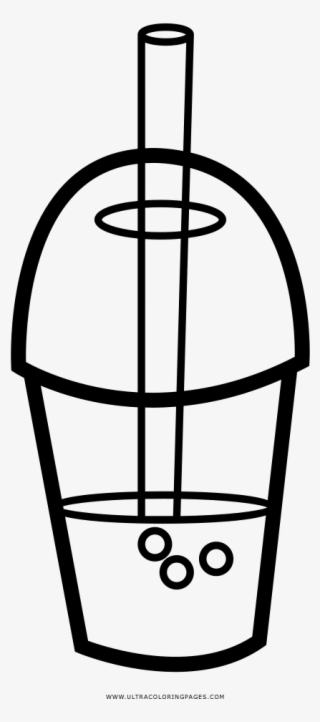 Boba Coloring Page - Line Art #8933554