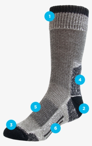 Site As It Is In Your Hiking Boots On A Trail - Sock #8935115