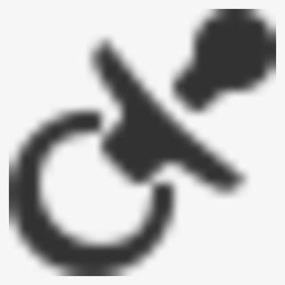 Small - Silueta Chupete Png #8935700