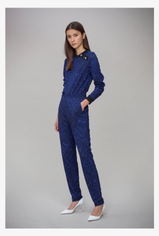 Baum Und Pferdgarten Blue Jaima Leopard Print Top - Nightwear #8935831