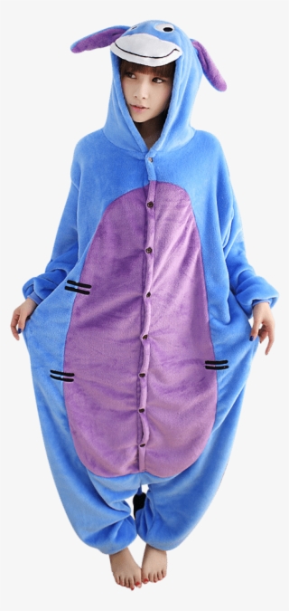 Eeyore Onesie 1 - Adult Eeyore Costume #8938336