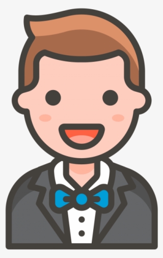 Man In Tuxedo Emoji - Singer Icon Png #8938430
