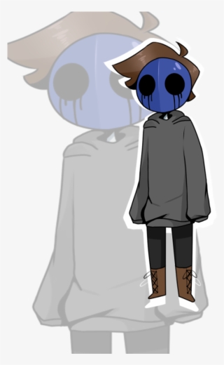 Drawn Eyeless Jack Tuxedo - Cartoon #8938742