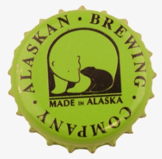 Alaskan Brewing Company Green Bottle Cap Magnet #8939252 Alaskan Brewing Company Green Bottle Cap Magnet #8939252