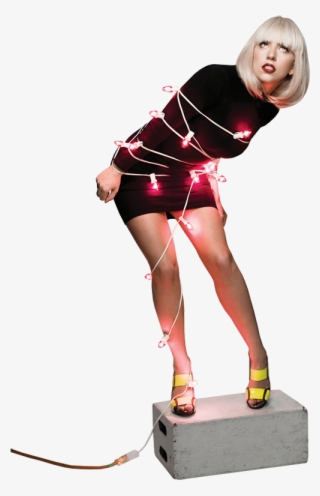 Lady Gaga Png - Lady Gaga Christmas Lights #8939312