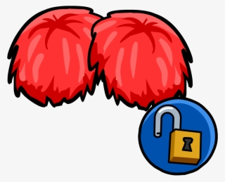 Pom Poms Clipart Red - Green Pom Pom Clip Art #8939352