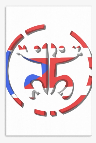 Puerto Rico Flag Coqui Frog Graphic Tropical Canvas - Puerto Rican Flag Frog #8939565