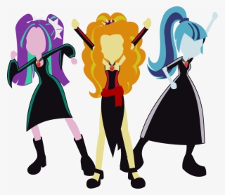 Adagio Dazzle, Alternate Costumes, Aria Blaze, Artist - Equestria Girl As Dazzlings #8939983