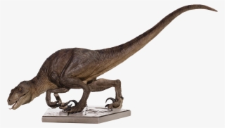 Crouching Velociraptor 1/10th Scale Statue - Iron Studios Jurassic Park Velociraptor #8940808