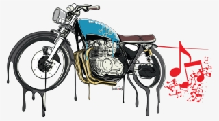 Music Poster Bike Only - Motorcycle Live Music Logo #8940916