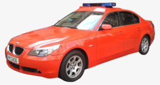 Red Police Car - Red Police Car Png #8941652