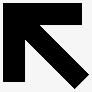 Png File Svg - Arrow Pointing Left Corner #8941842