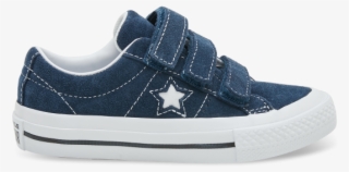 Blue One Star Velcro Sneakers - Tenis Adidas Campus Masculino #8942476