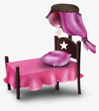 Cama Rosa Desenho #8943604