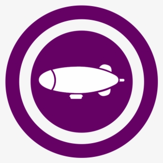 Icon-blimp - Circle #8944065