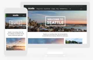 Visit Seattle Case Study - Visit Our Website Design #8944343