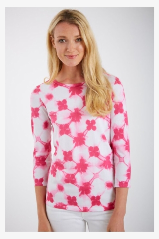 Ink Blot Printed Blouse - Girl #8944678