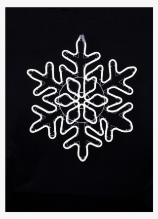 Silhouette Neoled - Led Silhouette Schneeflocke Außen #8945064