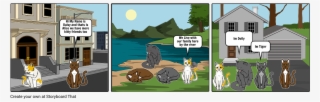 The Lost Kittens - Cartoon #8945485