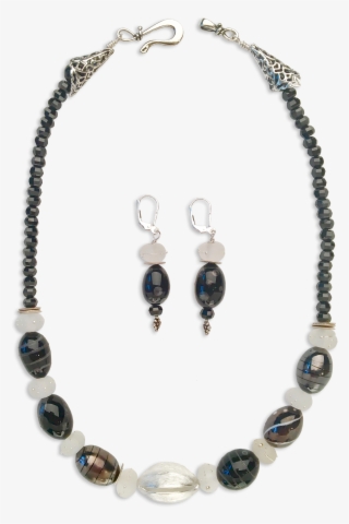 Black Silver - Necklace #8945525