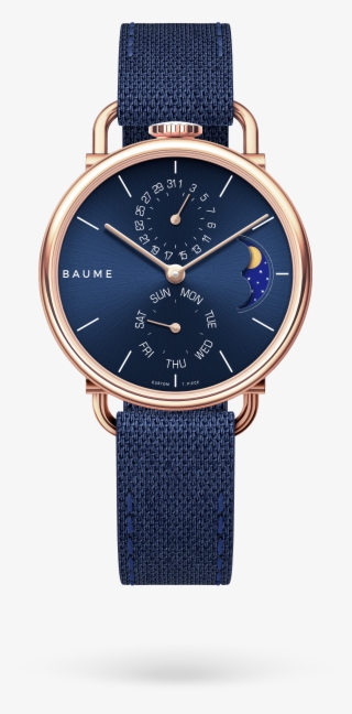 35mm Moonphase Unisex Custom Watch Miyota Golden Case - Watch #8946813