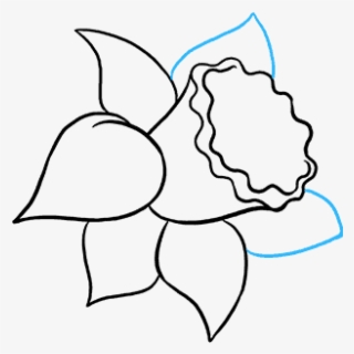 How To Draw Daffodil - Easy To Draw Daffodil #8946837
