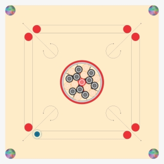Carrom Board Game #8947191