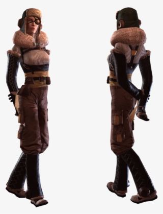 Character Costume Fluffy Engineer By Musegames-d4w0w19 - Action Figure #8948170