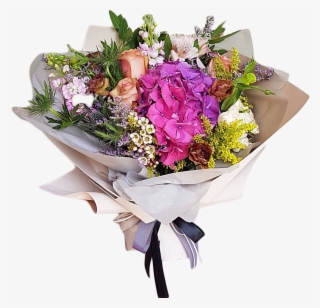 Hydrangea Bouquet Wrapping #8948224