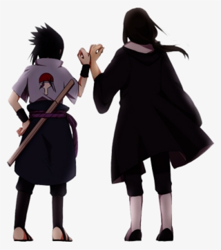 Naruto Sasuke Itachi Anime Sharingan - Naruto And Sasuke Bro Fist #8948934