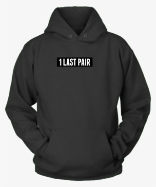 1 Last Pair Black - Pullover Hoodie Mockup #8949841