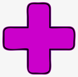Plus Sign Purple Png #8950228