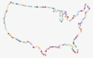 This Free Icons Png Design Of Prismatic Hearts United #8950791