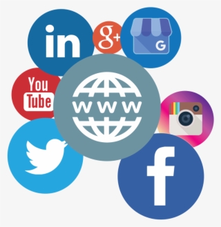 Redes Sociales Para Empresas - White Website Icon Transparent #8951307