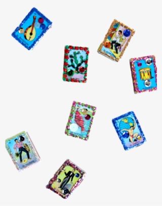 Decor Virgen De Guadalupe Matches Handcrafted By Mexico - Colorfulness #8951550