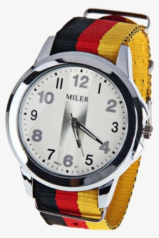 Brand Miler Nylon Watch Band Germany Flag Strap Summer - Analog Watch #8951626 Brand Miler Nylon Watch Band Germany Flag Strap Summer - Analog Watch #8951626