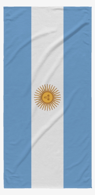 Argentinian Flag Beach Towel - Flag #8953112