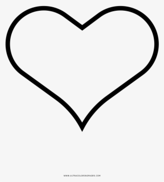 Coloring Book Clip Art Transprent Png Free - Heart #8953709