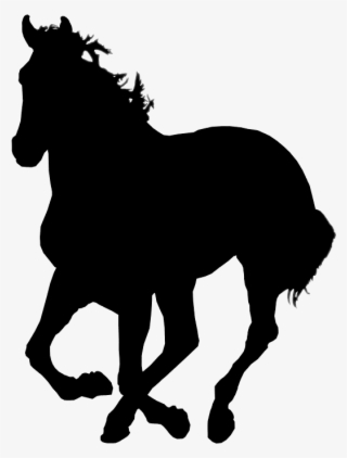 Horse Silhouette - Colt Horse Png #8954211